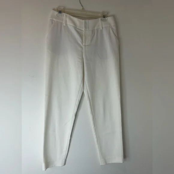 ALICE + OLIVA - Employed Straight Leg Cropped Trouser Pants Size 8 - Picture 6 of 14